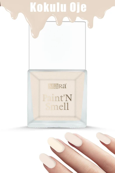 Mara Paint'n Smell Kokulu Oje Vanilla 15ml - Resim 3
