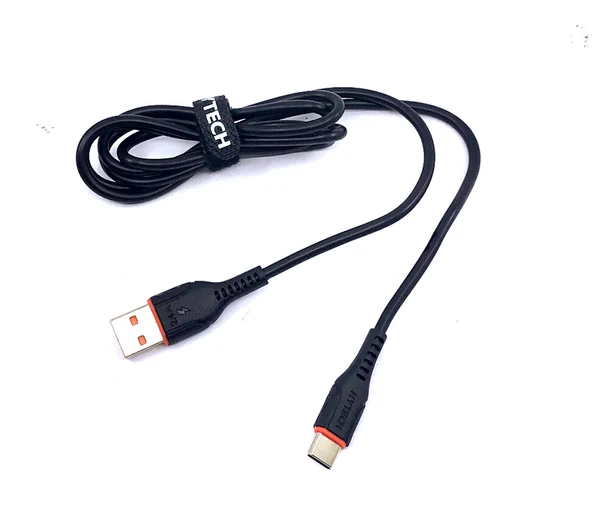Hytech HY-X460 2.4A Type C Şarj Kablosu Black - 3