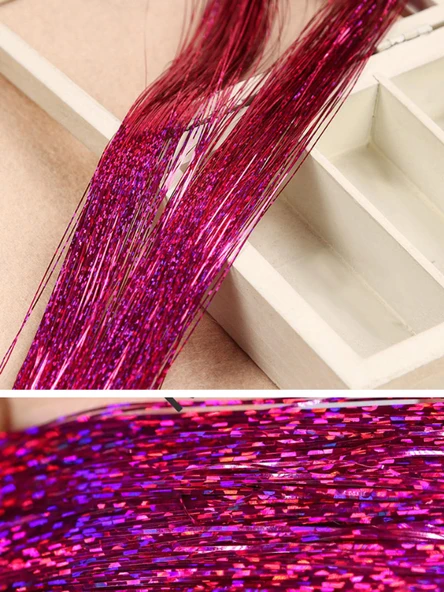 Eagenset Çapari Simi Lazer Hologram Fuşya Poşet Sim 36 Metre ürün görseli 1