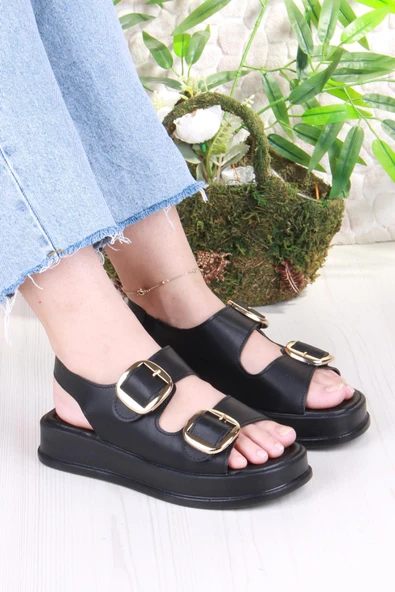 Fort 3509 Ceyn Anatomik Rahat İki Tokalı Kadın Sandalet ürün görseli