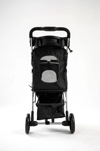 Zampa TriBoro Siyah Kedi-Köpek Arabası (SP03P-B) - 5