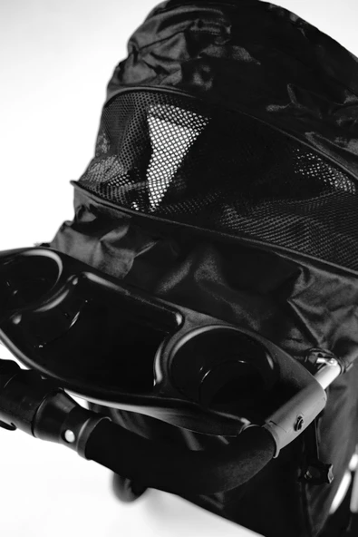 Zampa TriBoro Siyah Kedi-Köpek Arabası (SP03P-B) - 4