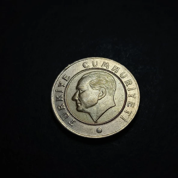 Escoines Koleksiyon 3996368800d0e34f0e 2020 Çapaklı 50Kuruş ççt+ eski madeni para - Resim 3