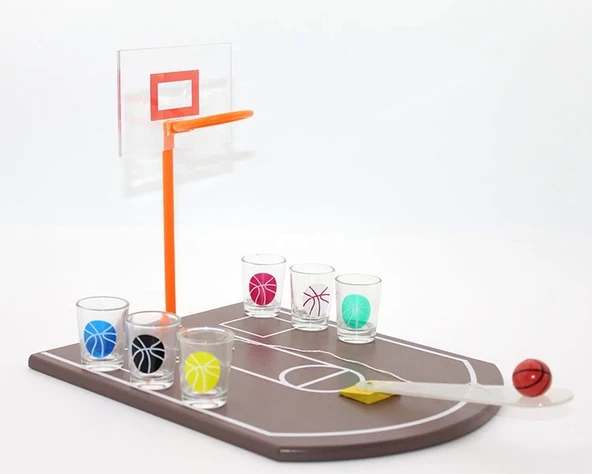 Basket Tasarımlı Shot Bardak Oyunu Alk1082 - 1