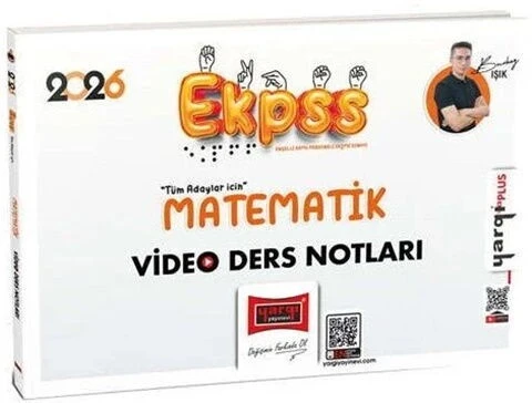 2026 EKPSS Tüm Adaylar İçin Matematik Video Ders Notları Yargı Yayınları ürün görseli 1