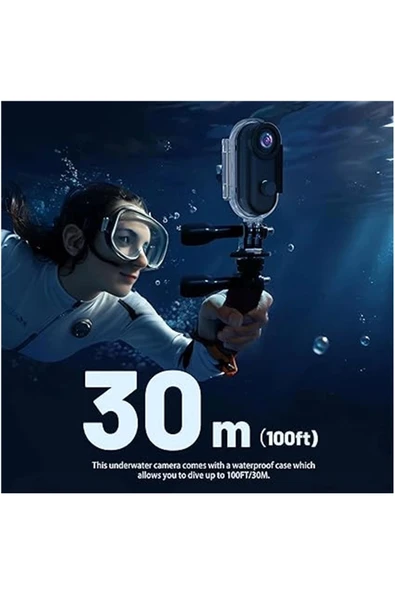 Mini Wıfı Aksiyon Kamerası 1080p Taşınabilir Vücut Kamerası Giyilebilir Video Kaydedici Ipx7 Su Geçirmez - 6