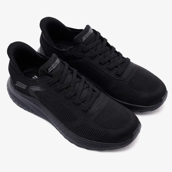 Skechers Bobs Squad Chaos Solıd Step Slip-İns 118312 Erkek Spor Ayakkabı - Resim 4