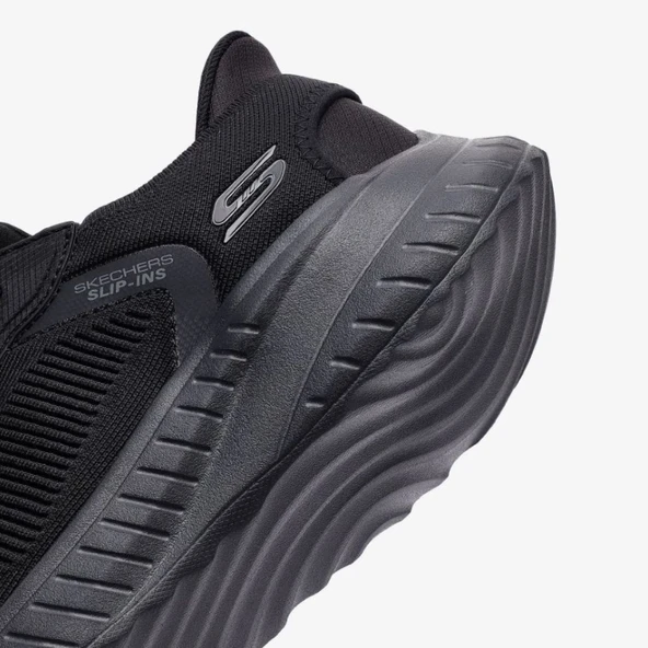 Skechers Bobs Squad Chaos Solıd Step Slip-İns 118312 Erkek Spor Ayakkabı - Resim 6