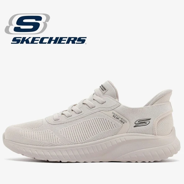 Skechers Bobs Squad Chaos Solıd Step Slip-İns 118312 Erkek Spor Ayakkabı - Resim 8