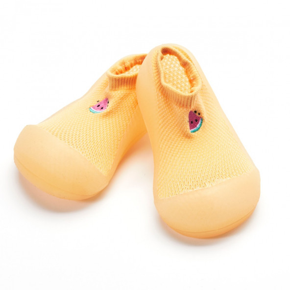 Attipas Cool Summer Barefoot İlkadım Ayakkabısı (Sarı) A20CO