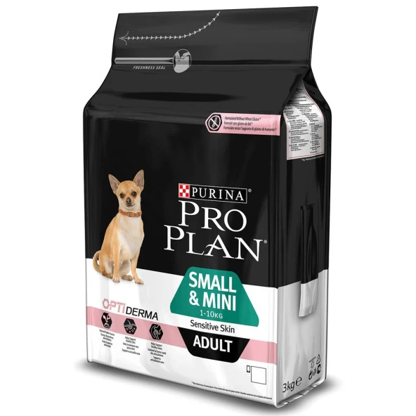 Pro Plan Small & Mini Adult Somonlu Küçük Irk Yetişkin Köpek Maması 3 Kg ürün görseli 1