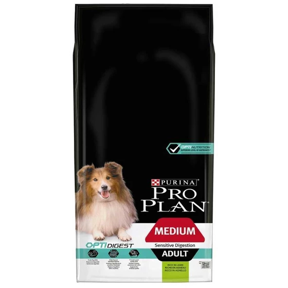 Pro Plan Medium Adult Kuzu Etli Yetişkin Köpek Maması 14 Kg