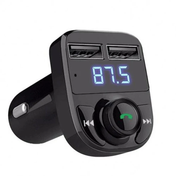 Concord C-606 3.1A Çift Usb TF BT FM Transmitter