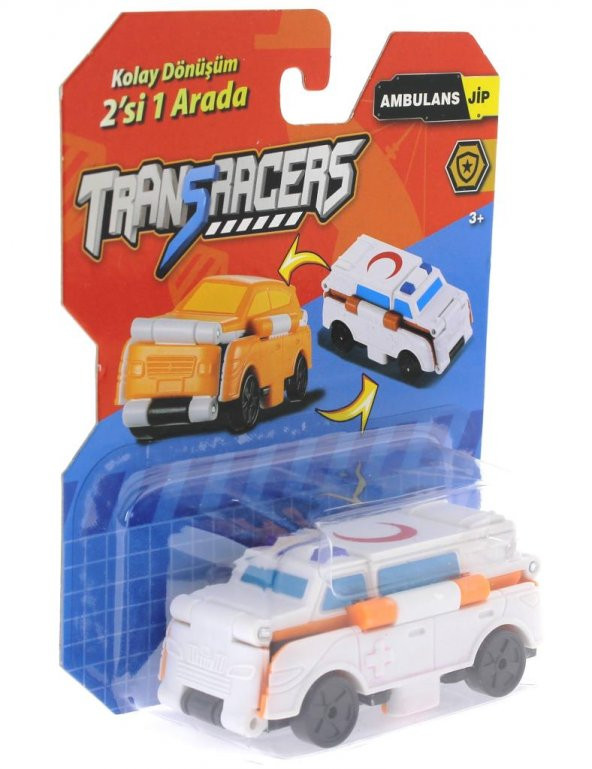 Transracers Dönüşen Arabalar Ambulans / Jip - 2