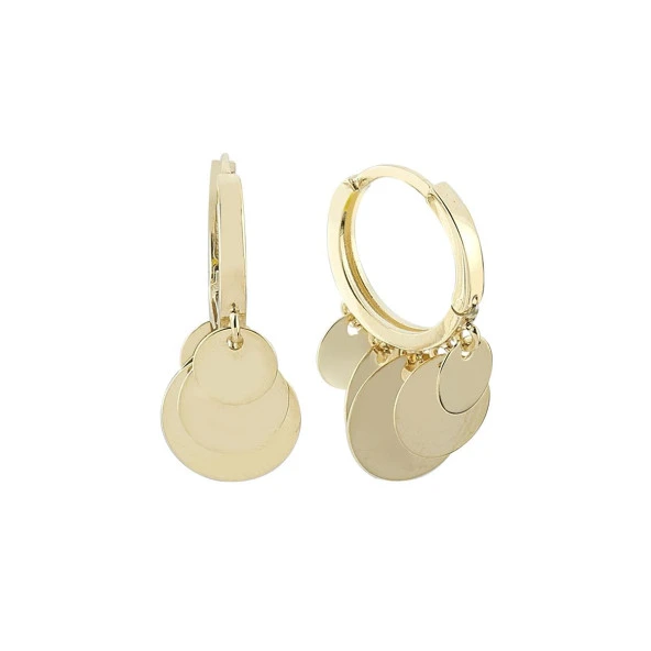 Altın Sallantılı Küpe 3,34 Gram