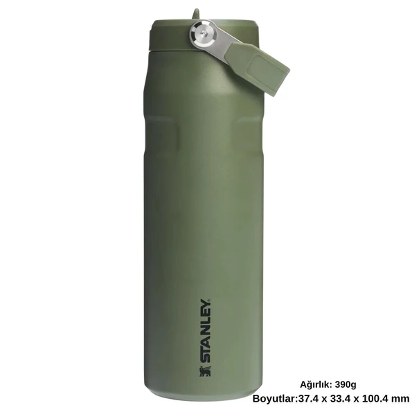 Stanley The IceFlow Flip Straw Pipetli Termos Bardak 0,70 LT Matara - Resim 4