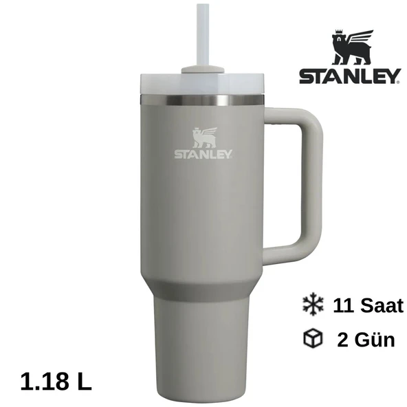 Stanley Quencher H2.O FlowState™ Tumbler Pipetli Termos 1.18L Pipetli Matara - Resim 4