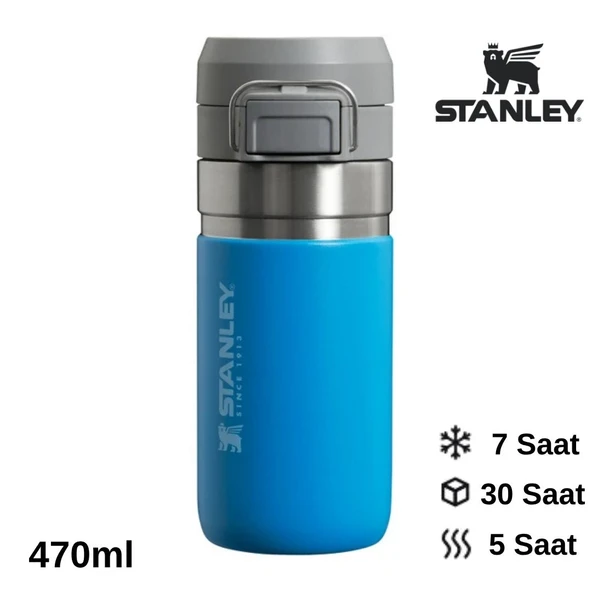 Stanley Go Quick Flip Water Bottle 0.47L Termos Kupa Bardak Matara ürün görseli