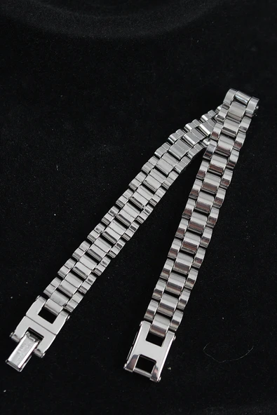 316L Çelik Kordon Model Gümüş Renk Erkek Bileklik - Resim 2