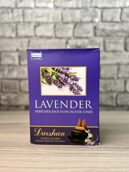 Lavender Geri Akış Tütsü