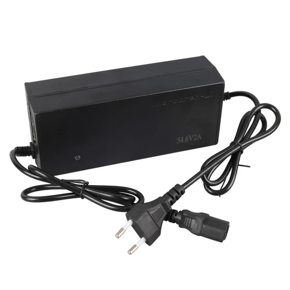 Powermaster Li-İon Lityum Piller İçin 54.6 Voltaj 2 Amper Elektrikli Bisiklet Şarj Cihazı - 3