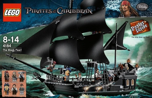 LEGO 4184 Pirates of the Caribbean – Black Pearl - 2