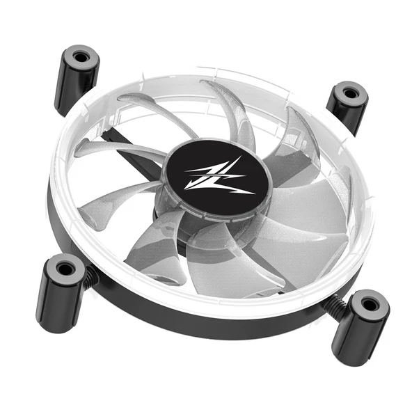 ZALMAN ZM-LF120 Premium Çift Taraflı Halka Adreslana bilir 120mm LED Fan - Resim 3