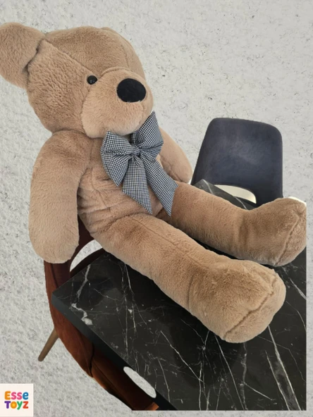 100 Cm Dev Peluş Ayı – Yumuşak Büyük Ayıcık - Resim 2