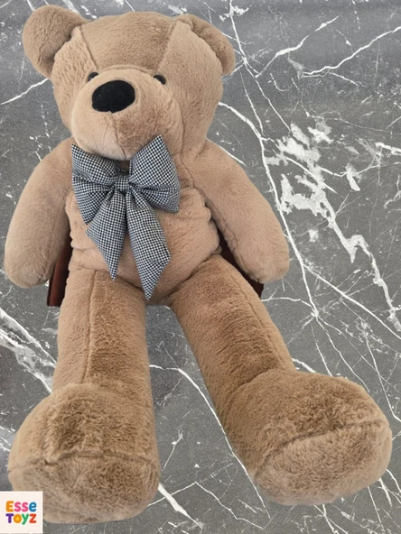 100 Cm Dev Peluş Ayı – Yumuşak Büyük Ayıcık - Resim 3