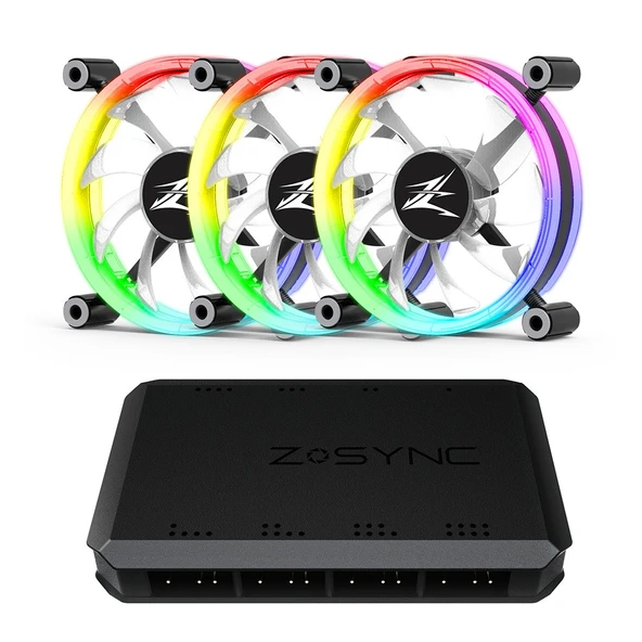 ZALMAN ZM-LF120A3 Premium 3 X 120mm LED Fan ürün görseli