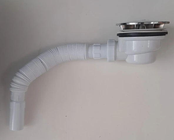 KROM DUŞ TROBLENİ 120 LİK TASLI KÖRÜKLÜ Ø 32 LİK ÇIKIŞLI ( ASET ) - Resim 3