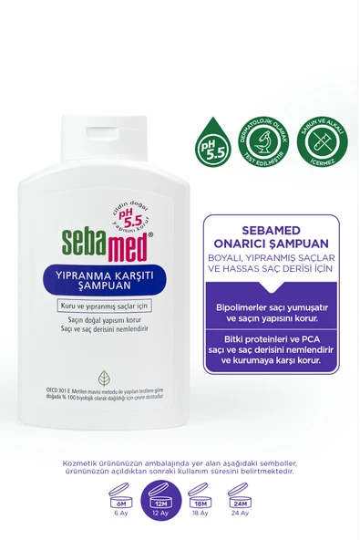 SEBAMED SAMPUAN REPAIR 400 ML - Resim 3