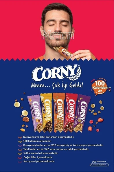 Corny Tam Tahıllı Bar Kakao Muz 17 gr x 24 Adet - 5