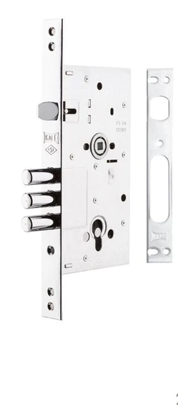 Kale 252 R SN Çelik Kapı Emniyet Kilit (BARELSİZ) - 5