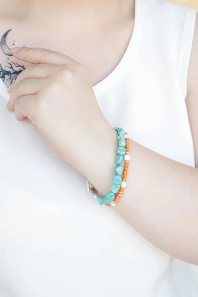 Gelinçiçeği  Nazik sevgi  Kadın Bileklik - Resim 2