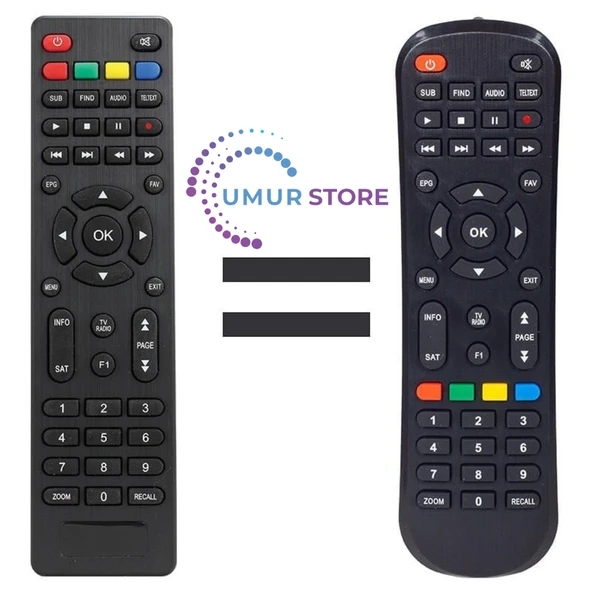 Rose 8030 HD Uydu Kumandası ürün görseli