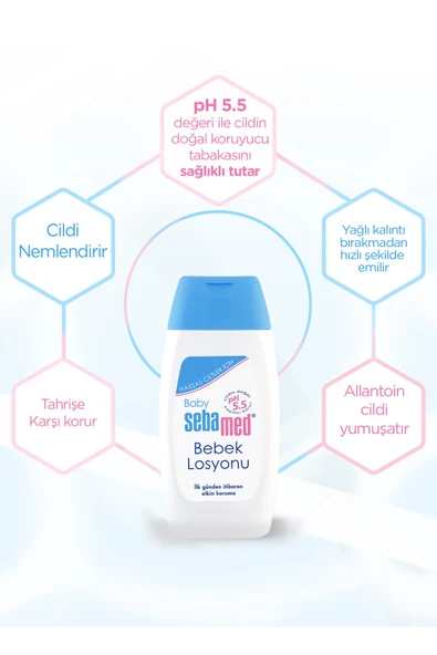 SEBAMED BABY LOSYON 200 ML - 4