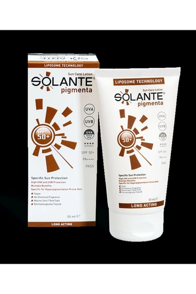 Solante Pigmenta Losyon SPF50+ 50 ml - Resim 2