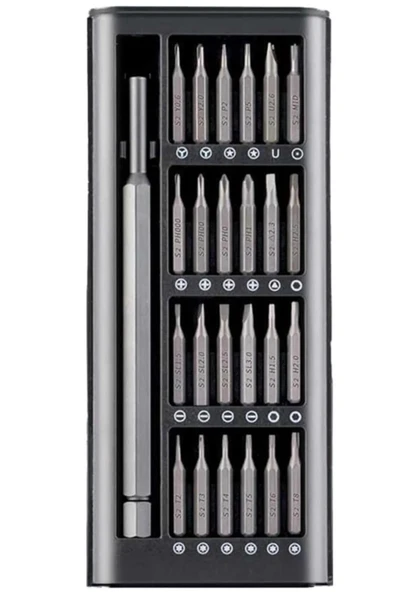 OKN 25 Parça Saatçi ve Gözlük, Bilgisayar Tamir Tornavida Seti Hassas Elektronik Tamir Kiti