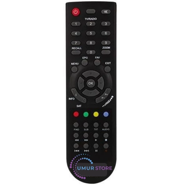 Jameson JS-3010 HD Uydu Alıcı Kumandası ürün görseli