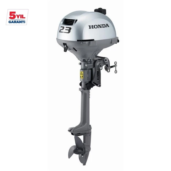 Honda BF 2.3 HP Kısa Şaft İpli Manuel Benzinli Deniz Motoru - Resim 2