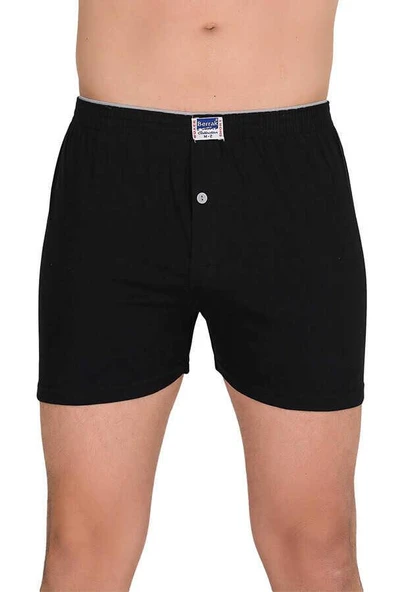 10 Adet Berrak Erkek Penye Boxer Short 1099 - Resim 2