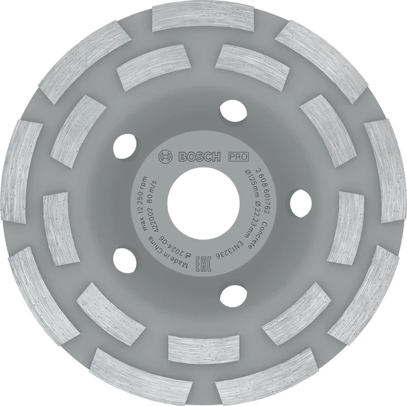 Bosch Çanak Disk EF Beton Uzun Ömürlü 125mm (Aqu) - 2