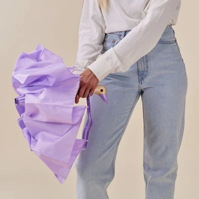 Original Duckehad Duck Kompakt Şemsiye - Lila - Resim 3