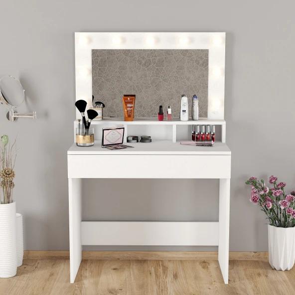 LİGHT MAKYAJ MASASI - Resim 3