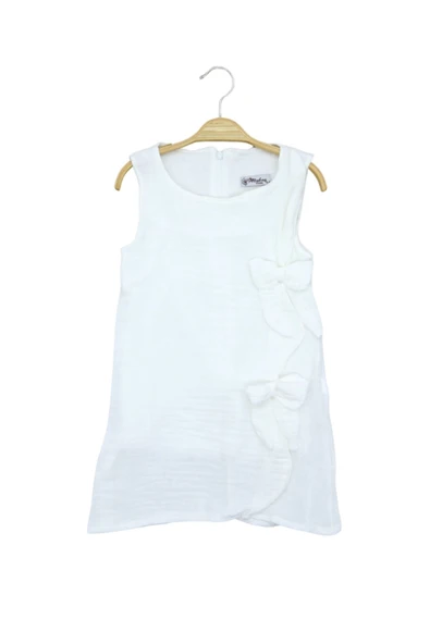 Kız Çocuk Elbise Müslin Kumaş ürün görseli 1