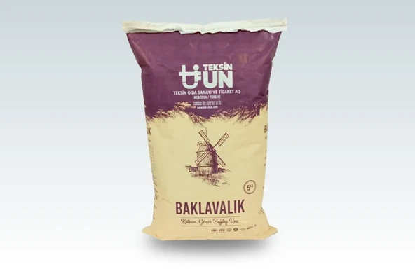 TEKSİN Özel Amaçlı Buğday Unu Baklavalık  5 Kg