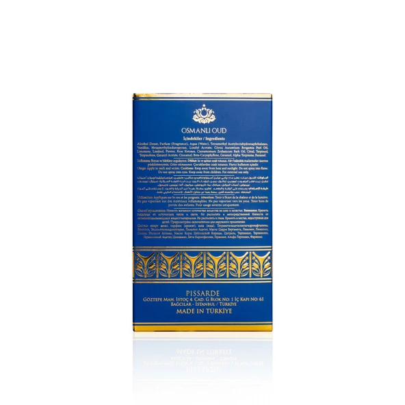 Osmanlı Oud Boran Alp EDP 100 ML Erkek Parfümü – Oryantal Baharatlı – 4038 - 4
