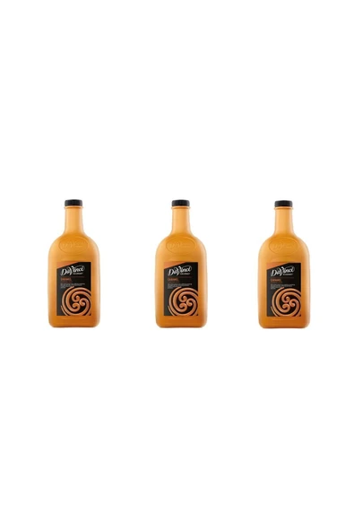 DaVinci Gourmet Da Vinci Gourmet Karamel Aromalı Barsos 2 LT x 3 Adet (Koli) - 1