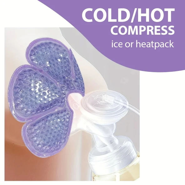 Emziren Anneler İçin 2 Li Jel Göğüs Pedi – Sıcak Ve Soğuk Kullanıma Uygun, Pvc Dolgulu, Konfor Ve Destek Sağlayan Ped (p - 8